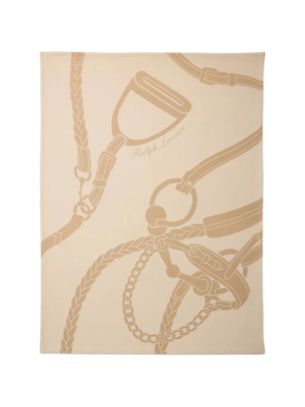Ralph Lauren Home Equestrian Stadium blanket - Nude