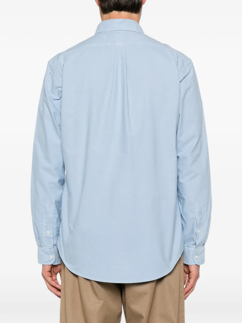 Polo Ralph Lauren Overhemd met geborduurd logo Blauw