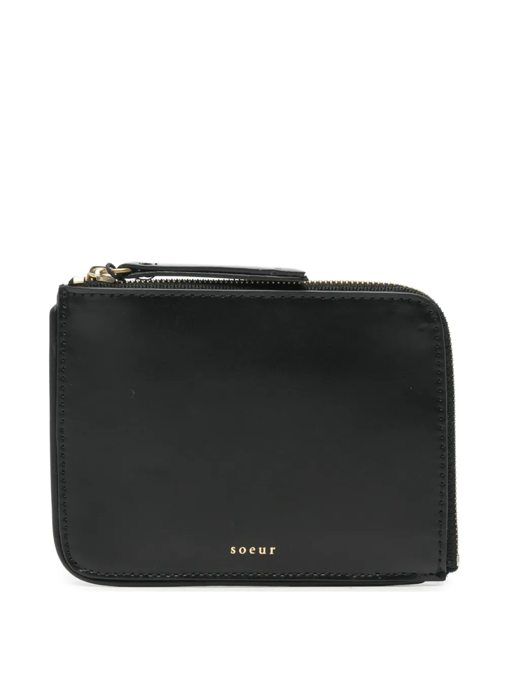 Soeur Talia logo-print wallet - Schwarz
