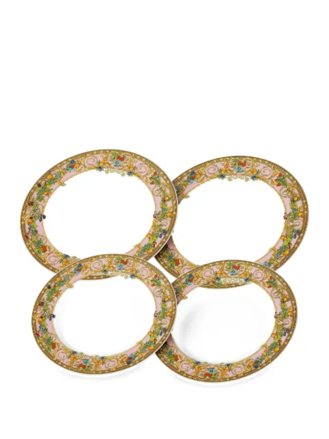 Versace x Rosenthal 30 Years Le Jardin de Versace set 2 plates 22 cm