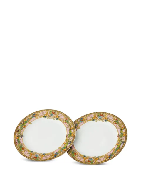 Versace x Rosenthal 30 Years Le Jardin de Versace sæt med to tallerkener på 22 cm