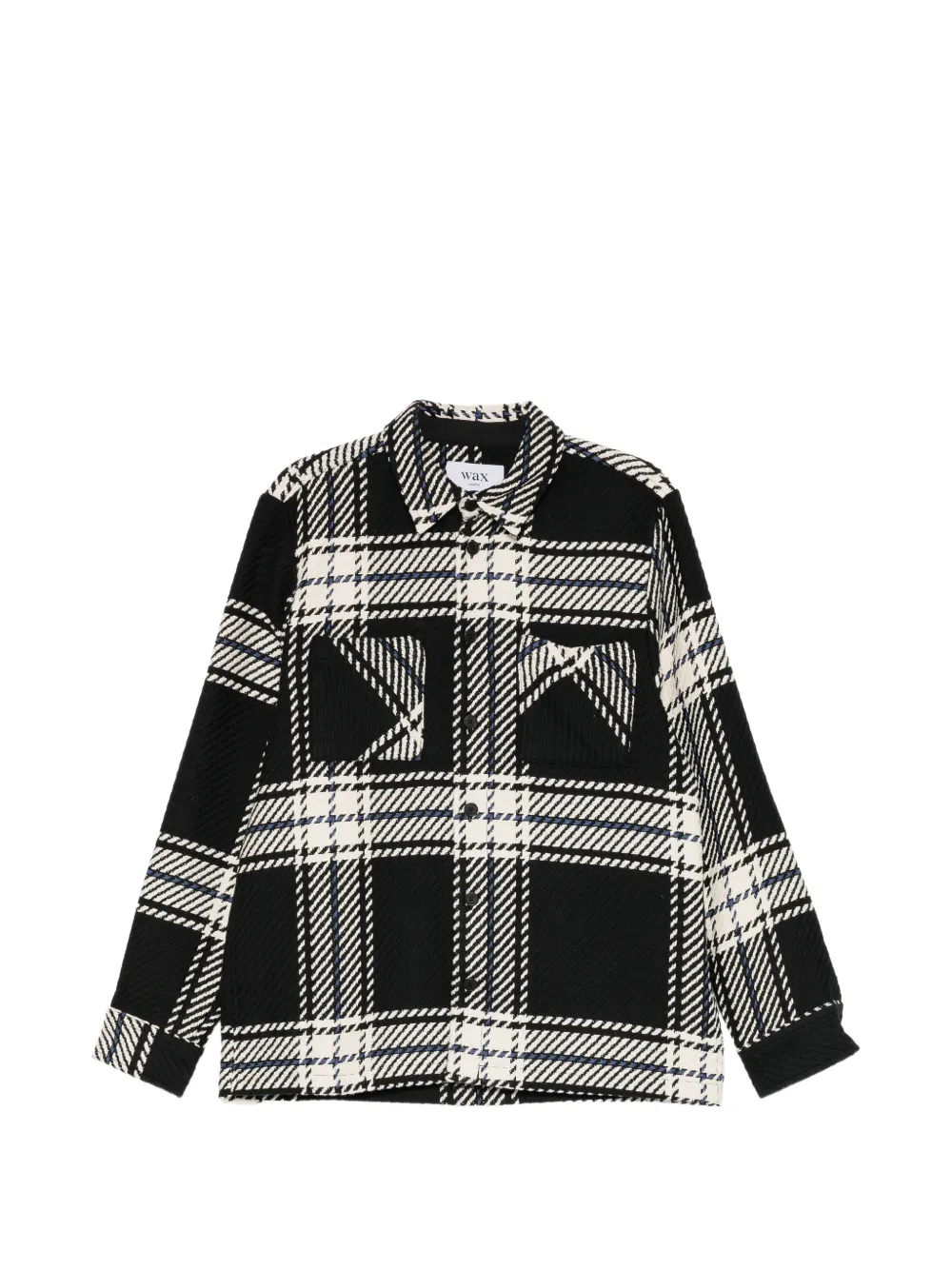 Wax London Whiting overshirt - Schwarz