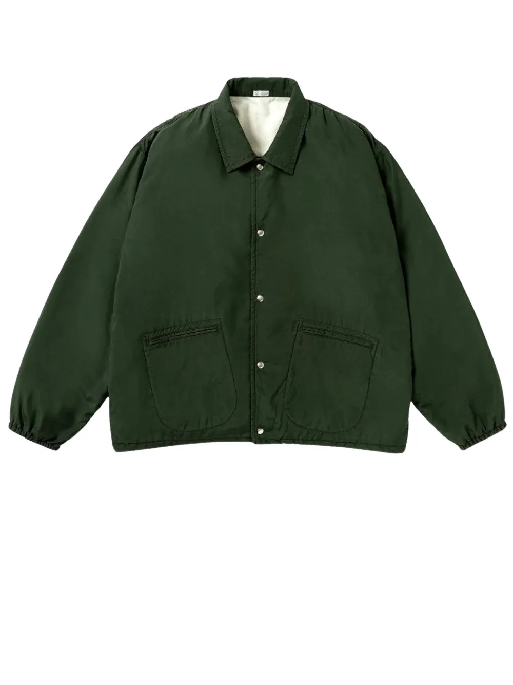 A.PRESSE Shirtjack met drukknoopsluiting Groen