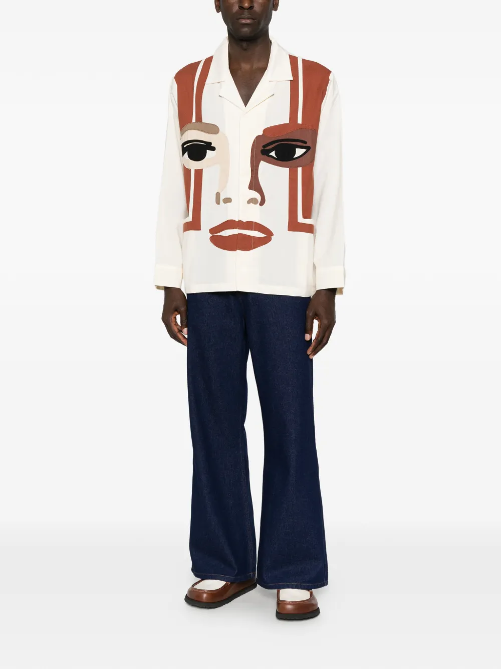 WALK IN PARIS flared-leg jeans - Blu