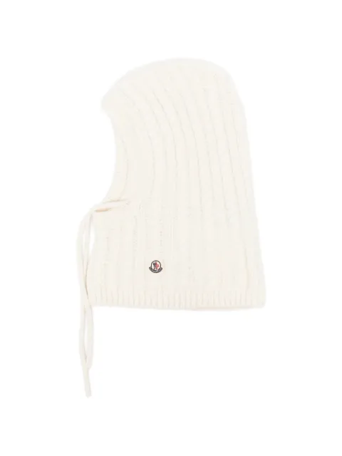 Moncler cable-knit balaclava