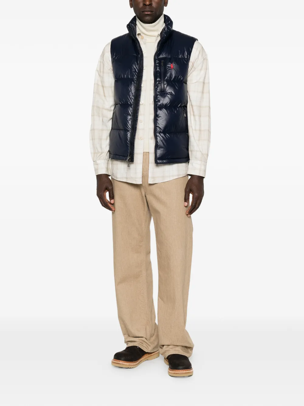 Polo Ralph Lauren quilted padded gilet Blauw