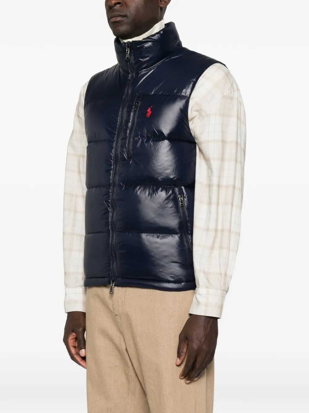 Polo Ralph Lauren quilted padded gilet Blauw
