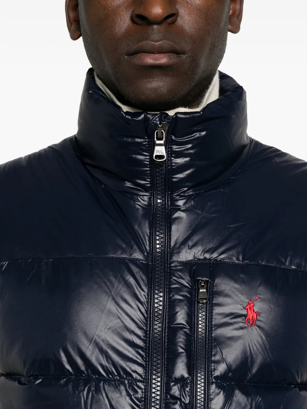 Polo Ralph Lauren quilted padded gilet Blauw