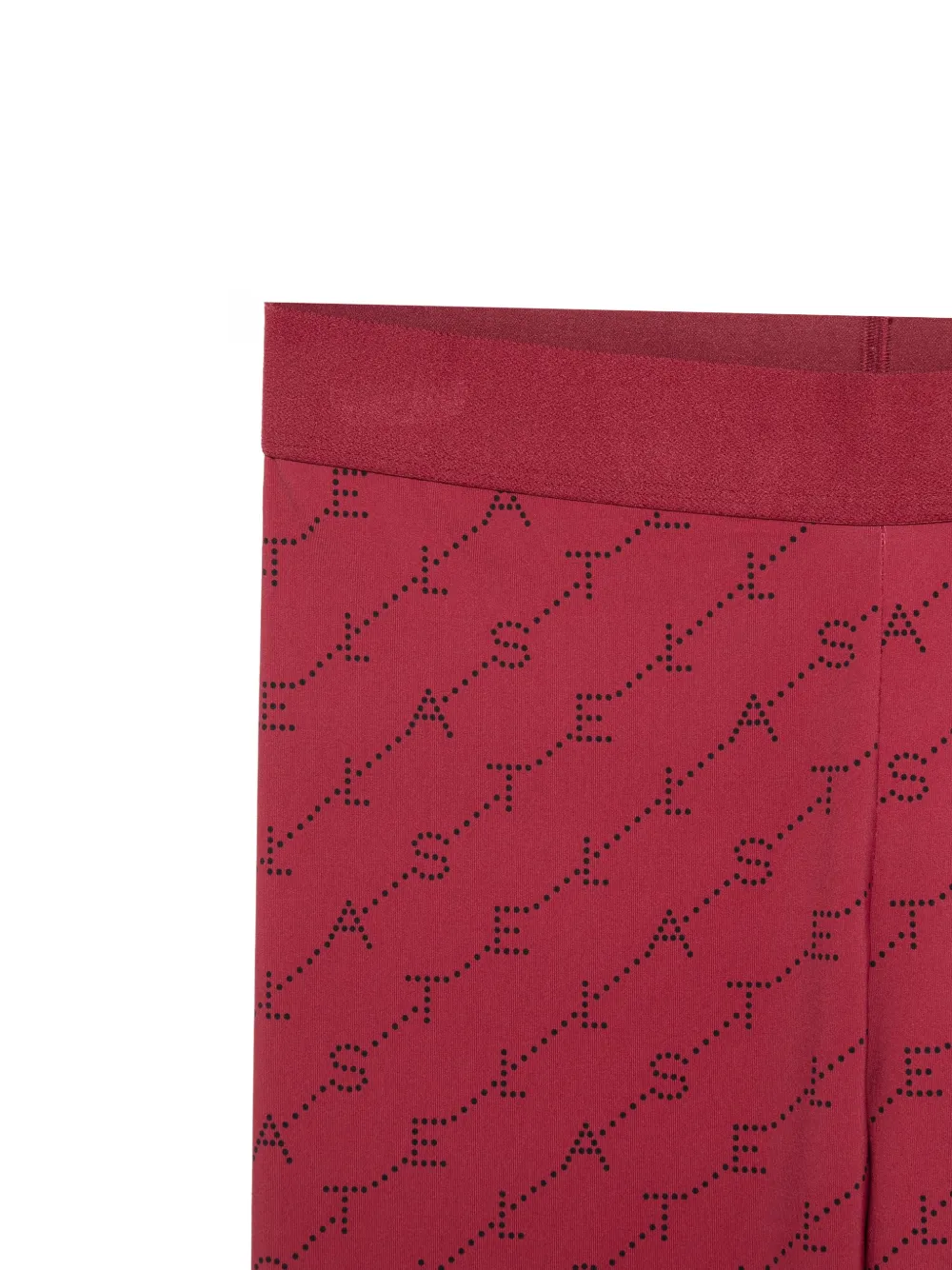 Stella McCartney Kids logo-print leggings Rood