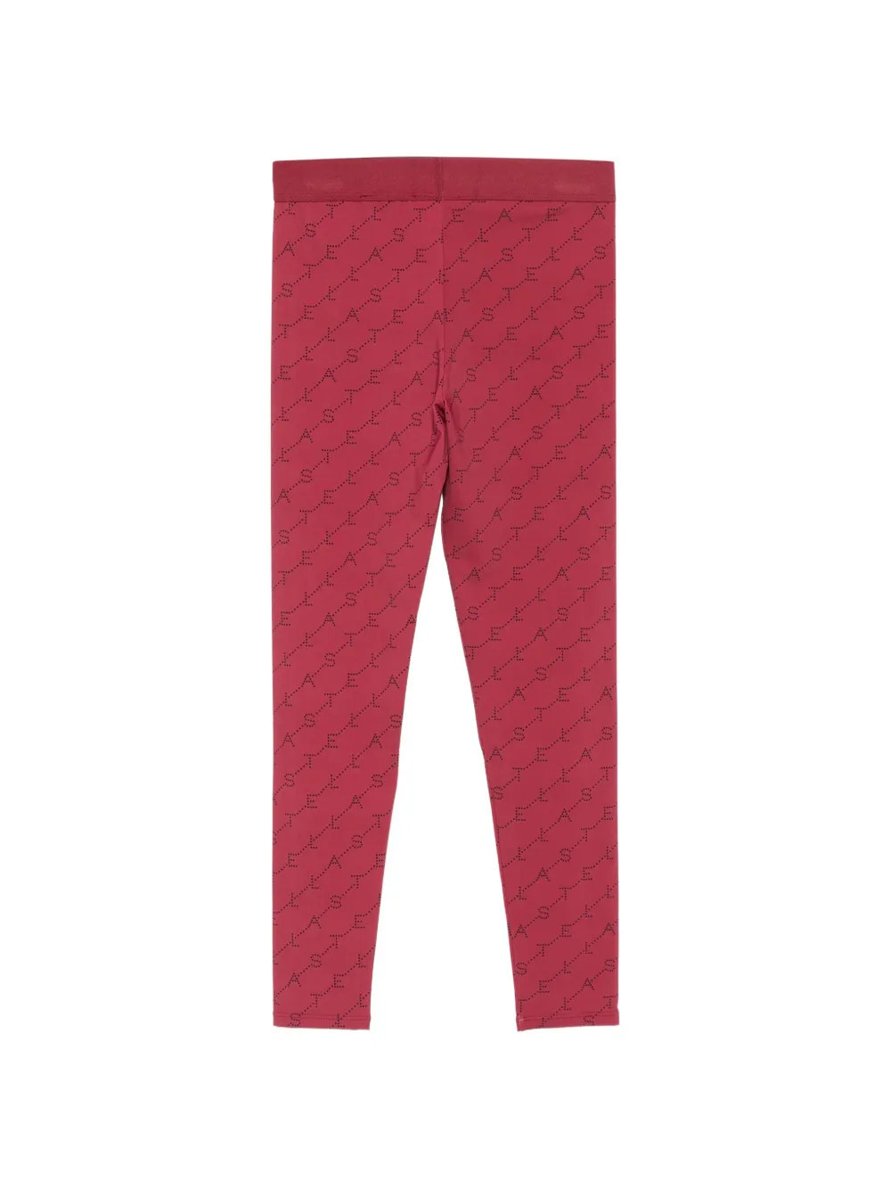 Stella McCartney Kids logo-print leggings Rood
