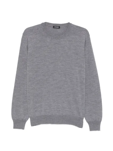 Cenere GB crew-neck ribbed-trim sweater