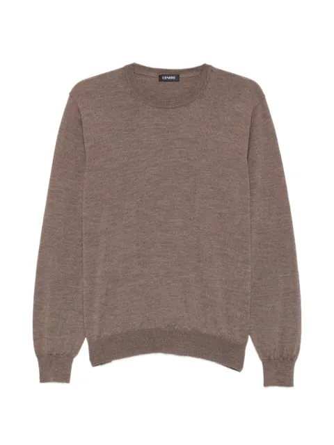 Cenere GB crew-neck long-sleeved sweater