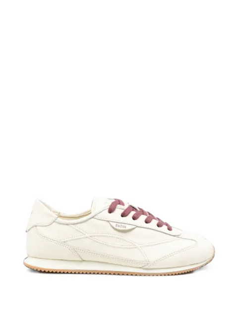 GHŌUD logo-patch panelled sneakers