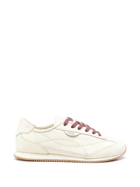 GHŌUD logo-patch panelled sneakers