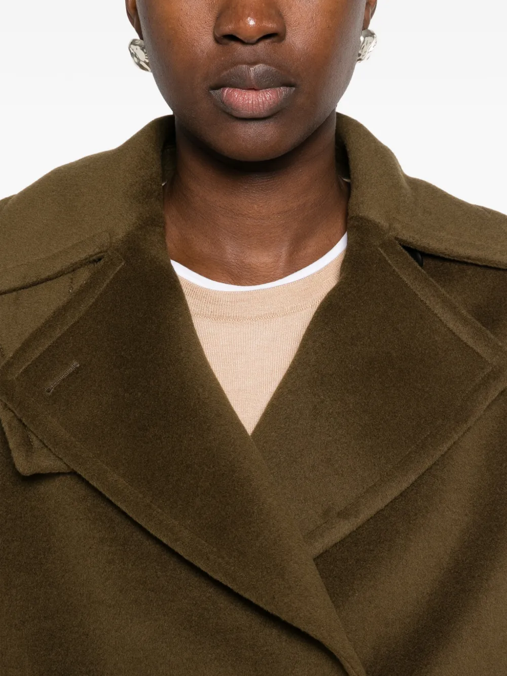 Tagliatore double-breasted buttoned jacket Groen