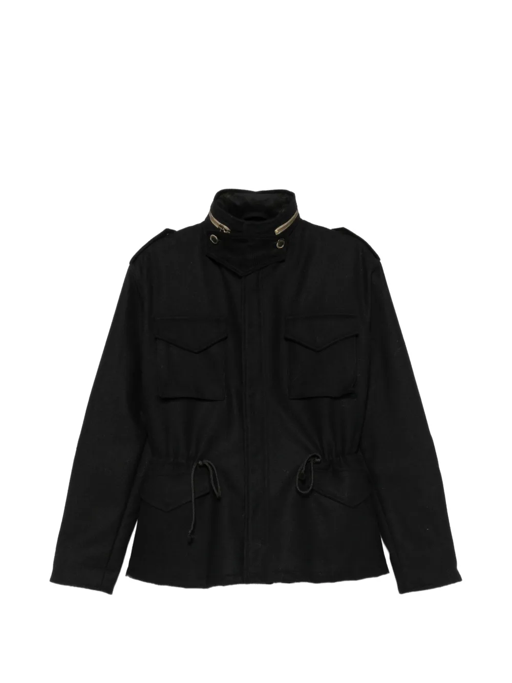 FRONT STREET 8 drawstring jacket - Black