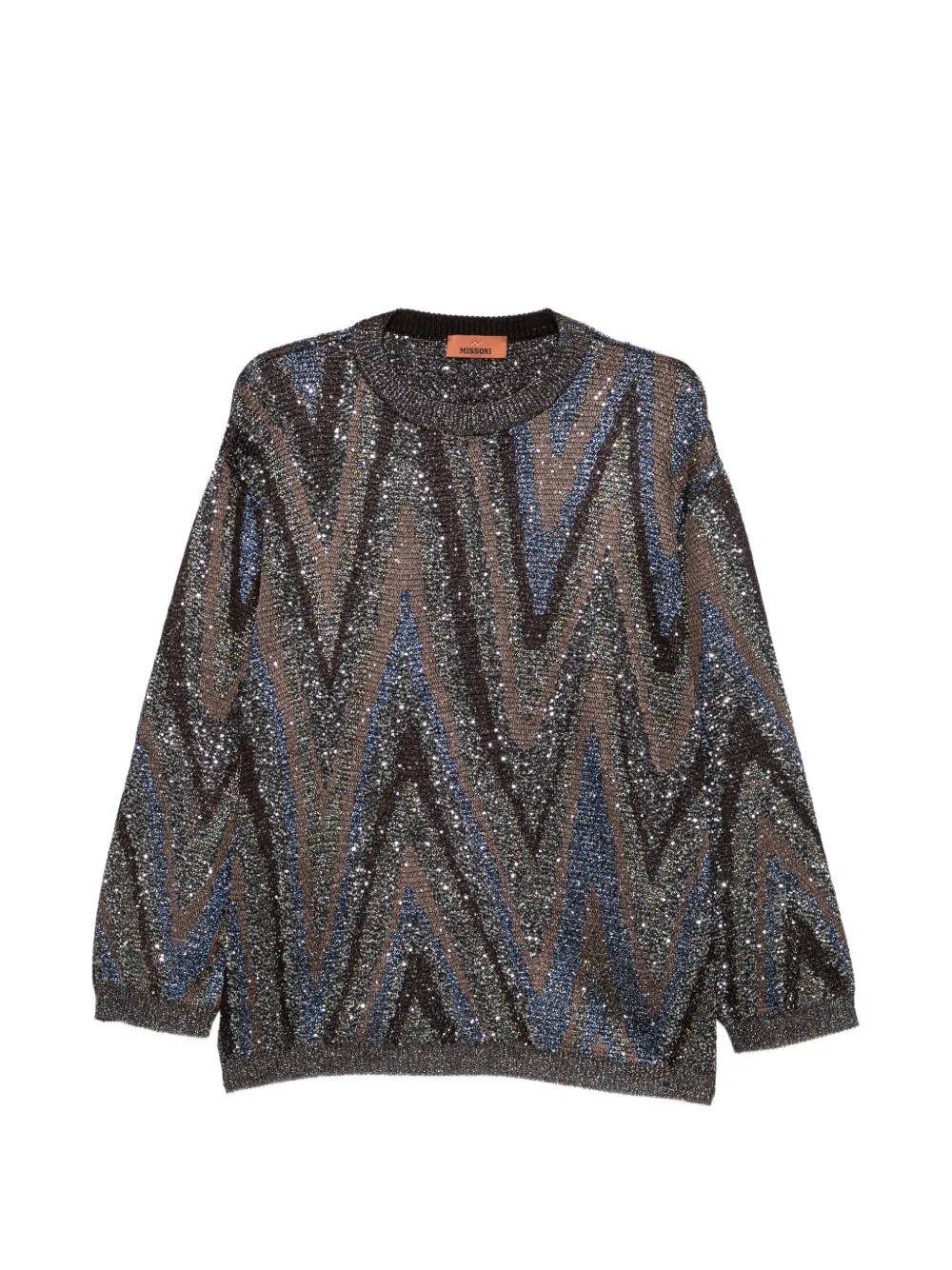 Missoni sequin-embellished sweater - Black
