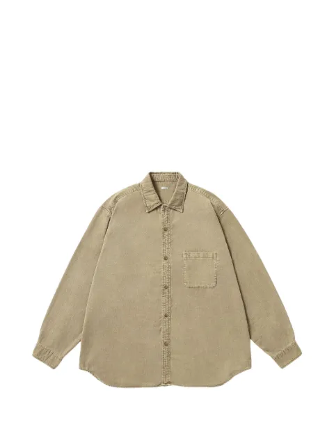 A.PRESSE button-down chest-pocket shirt