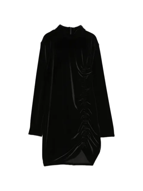 TWINSET Kids ruched velvet dress