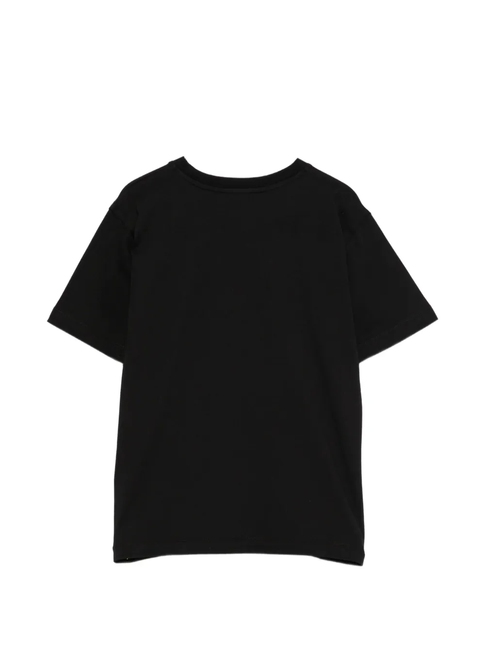 Moschino Kids T-shirt met print Zwart