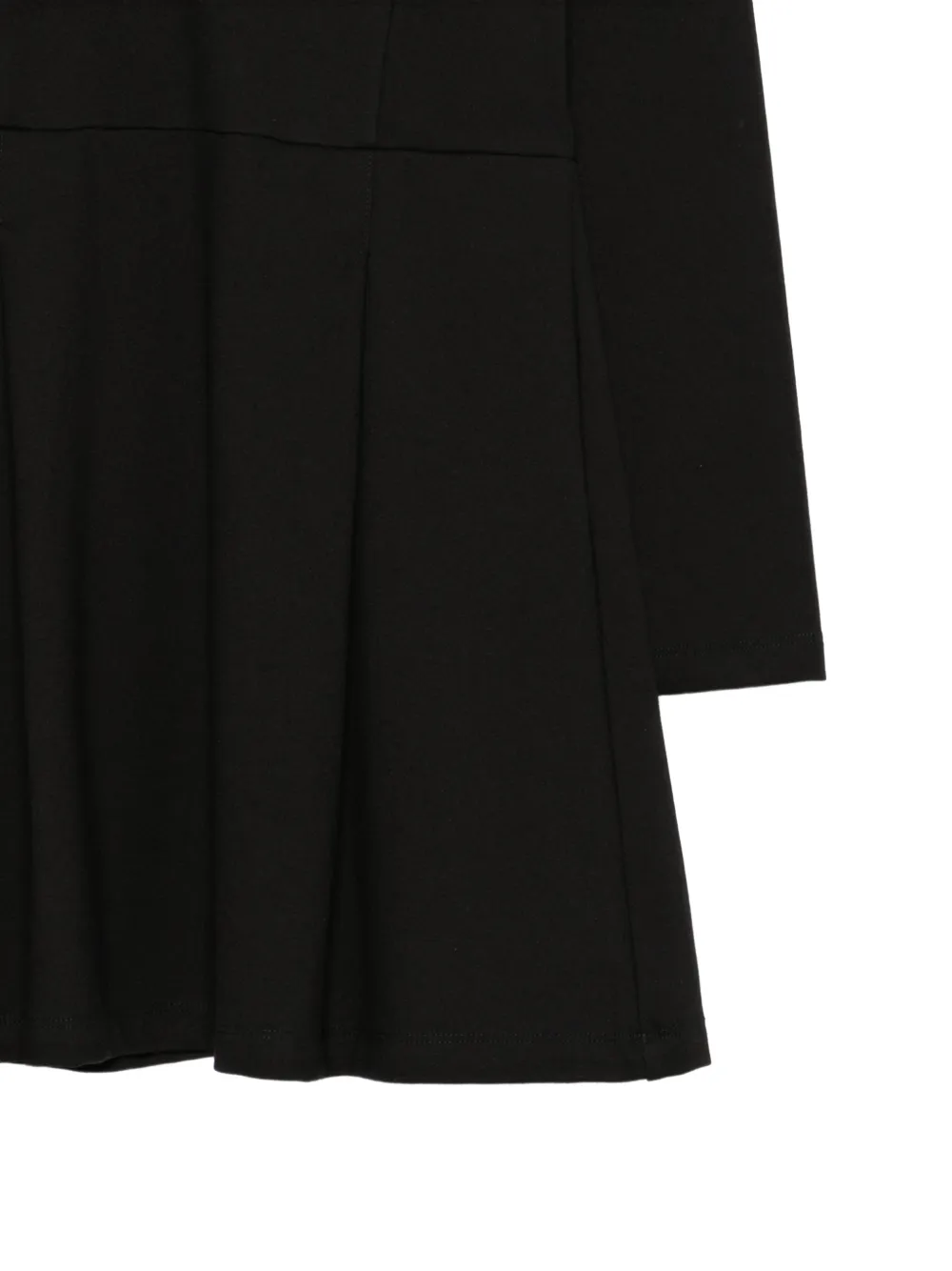 TWINSET Kids Flared jurk met knoopdetail Zwart