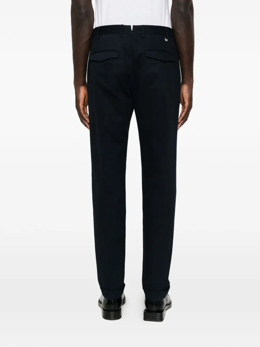 PT Torino pleated tailored trousers Blauw
