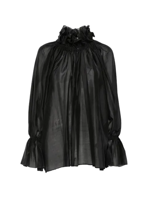 THELATEST ruffled high-neck blouse 