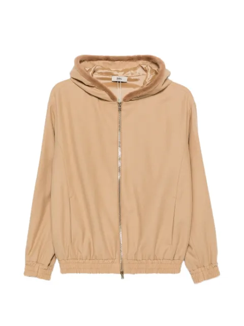 Herno hooded zip jacket