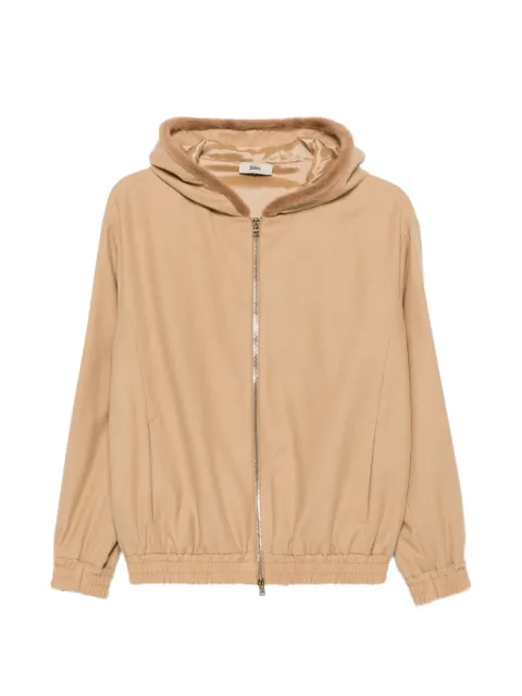 Herno hooded zip jacket