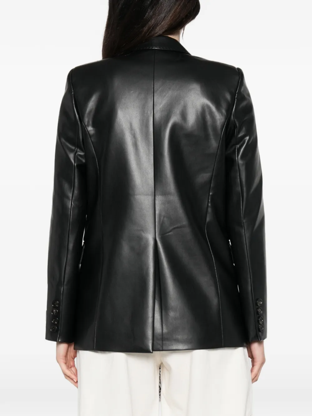 ERMANNO FIRENZE Blazer met dubbele rij knopen Zwart