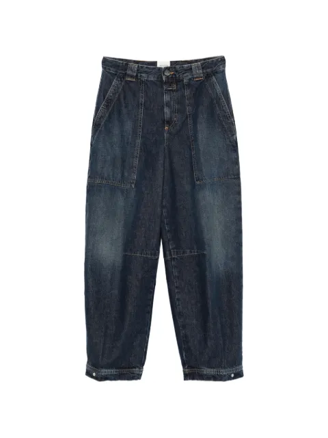 Closed Rhannon panelled high-waisted jeans