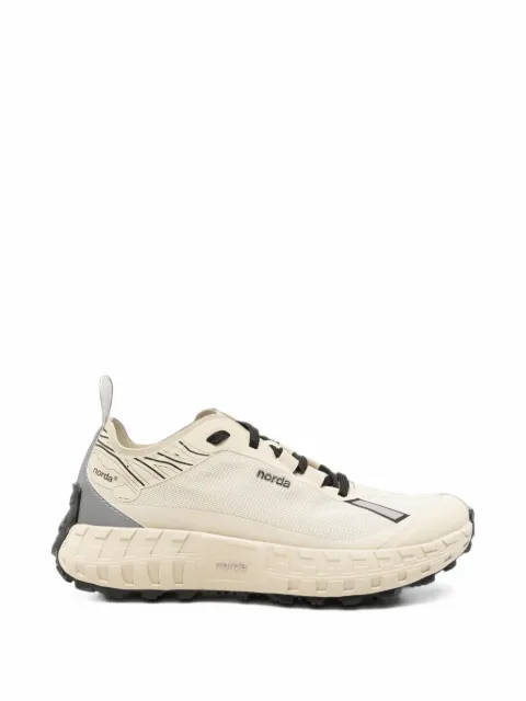 norda logo-print panelled sneakers