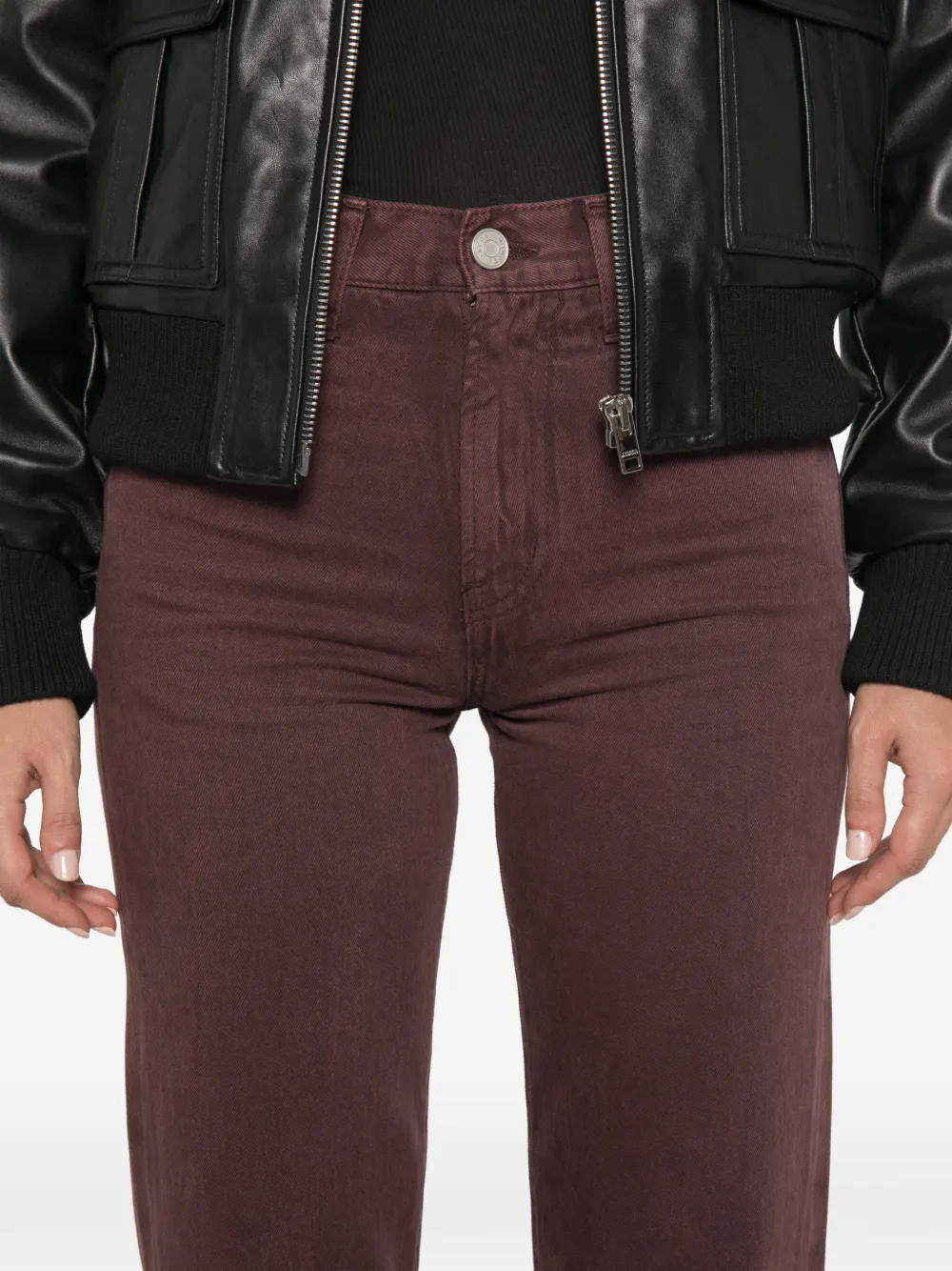 Jacob Cohën Cara jeans met logo-patch Paars