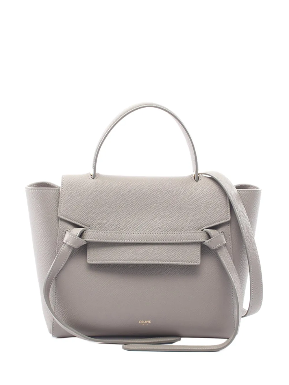 Celine Pre-Owned 2000-2026 Micro Grained Calfskin Belt Bag satchel - Grigio