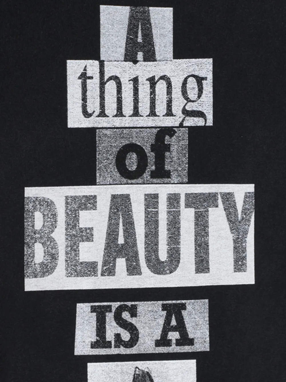 Balenciaga T-shirt met grafische print Zwart
