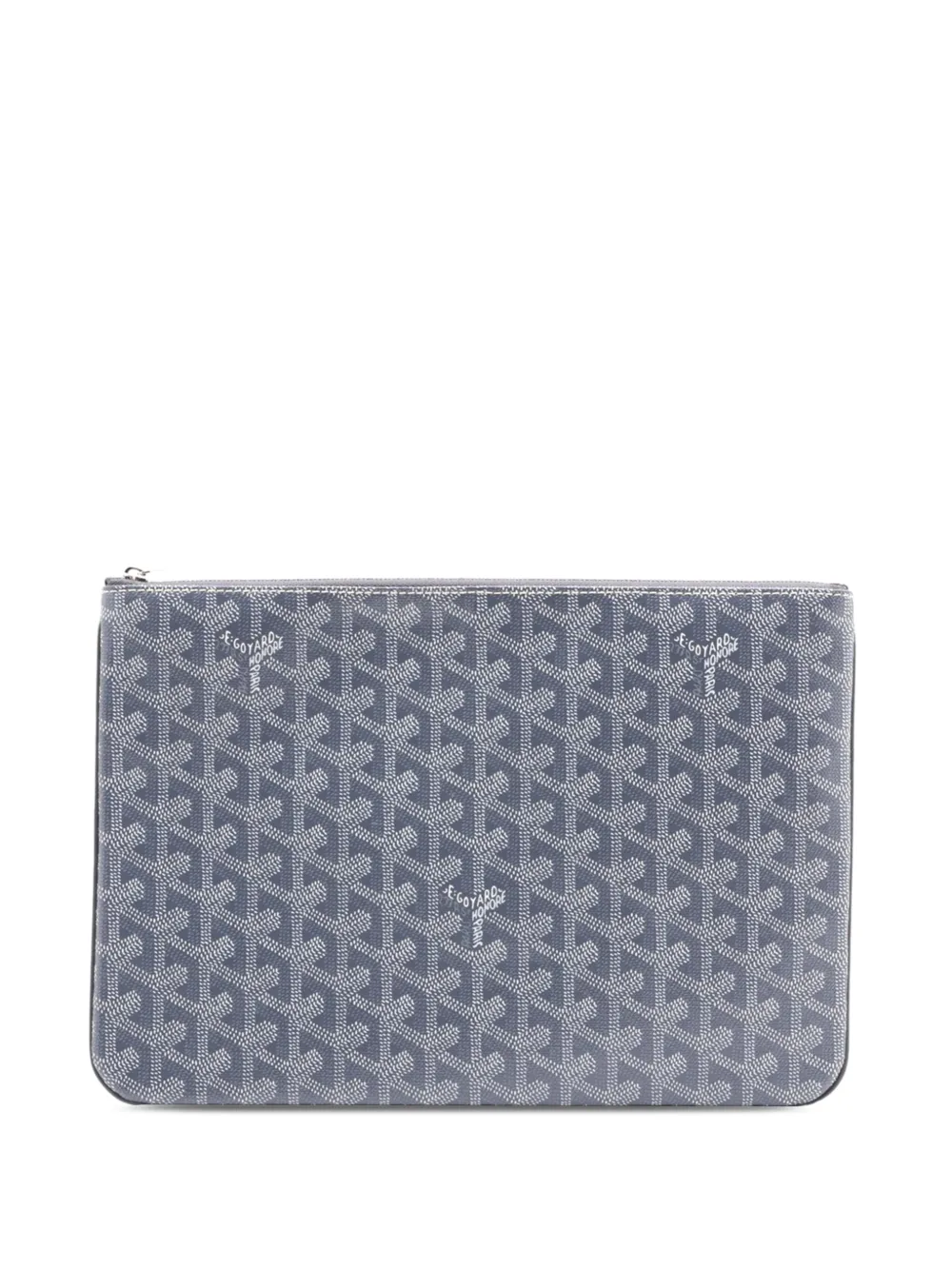 Goyard Pre-Owned 2000-2026 Goyardine Senat MM clutch bag - Grigio