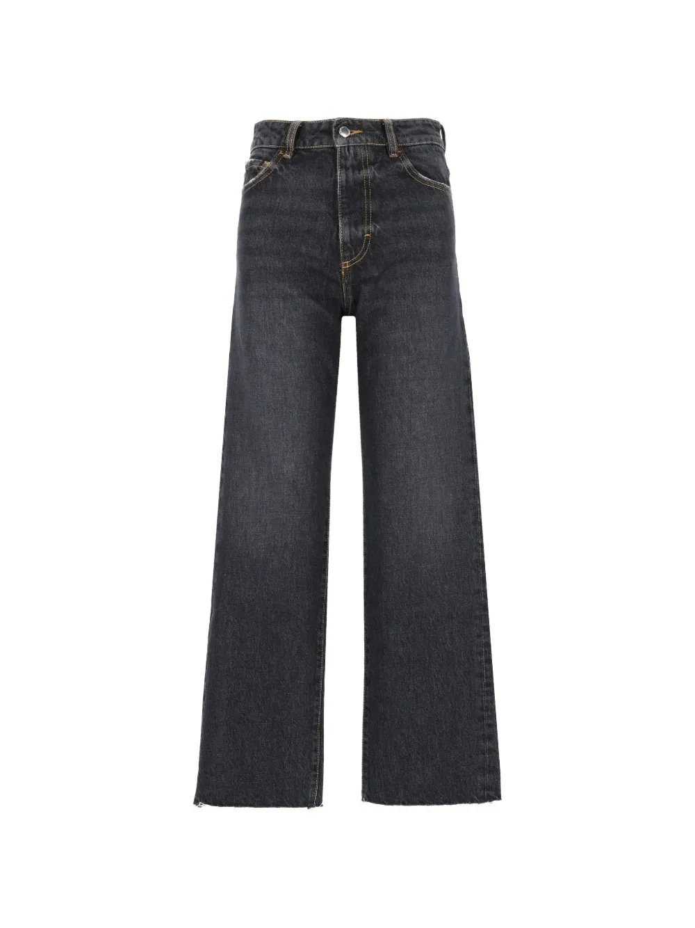 ICON DENIM Jill wide-leg jeans - Nero