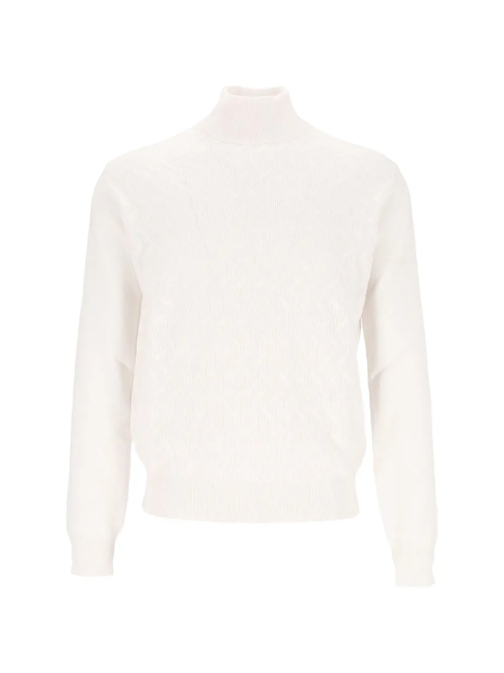 Corneliani intarsia-knit roll-neck sweater - Toni neutri
