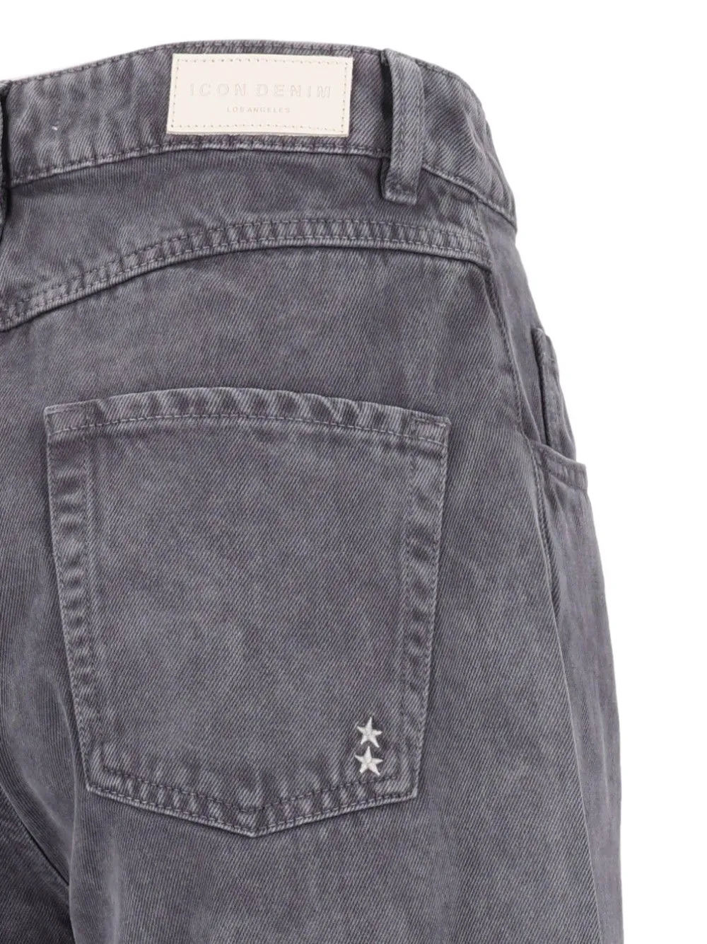 ICON DENIM Jeans met wijde pijpen Grijs