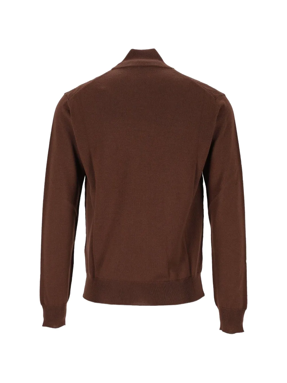 Corneliani intarsia-knit high-neck sweater Bruin