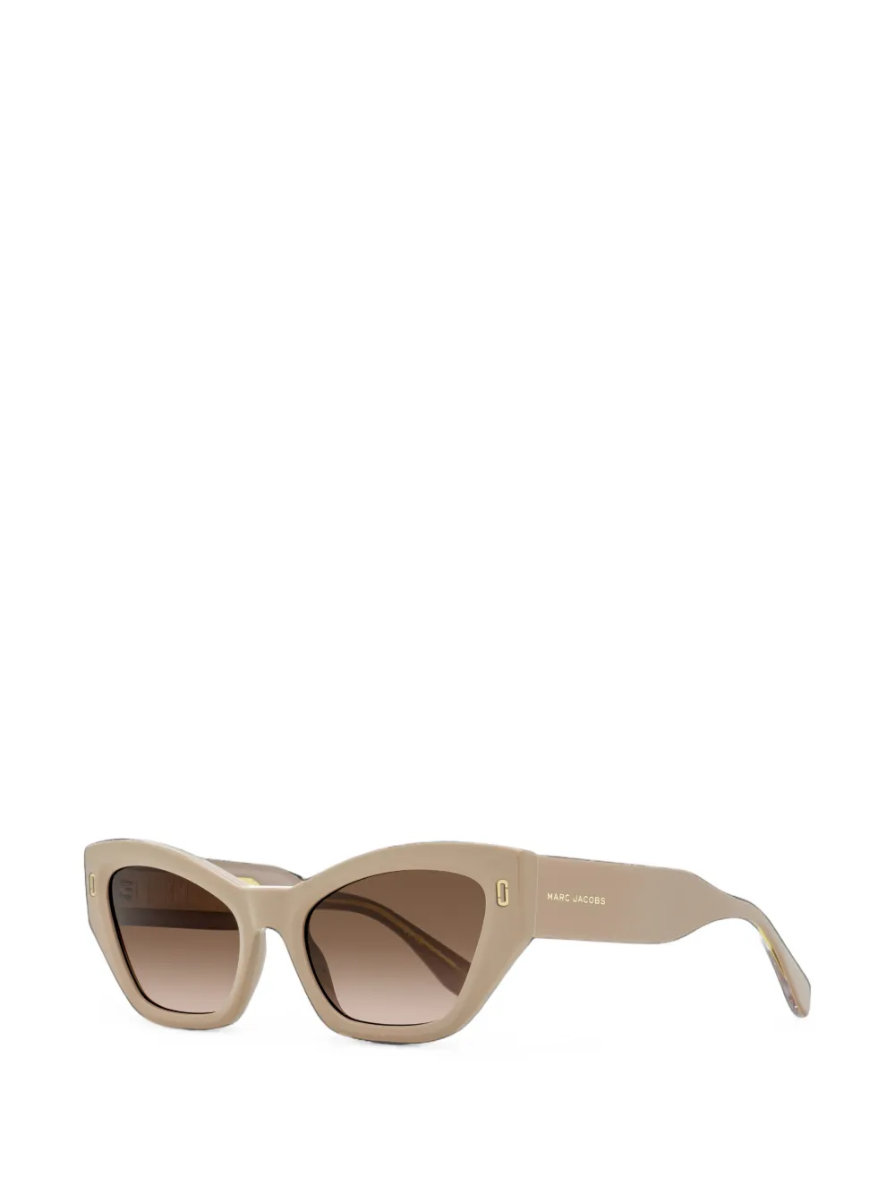 Marc Jacobs Eyewear JJ zonnebril met cat-eye-montuur Beige