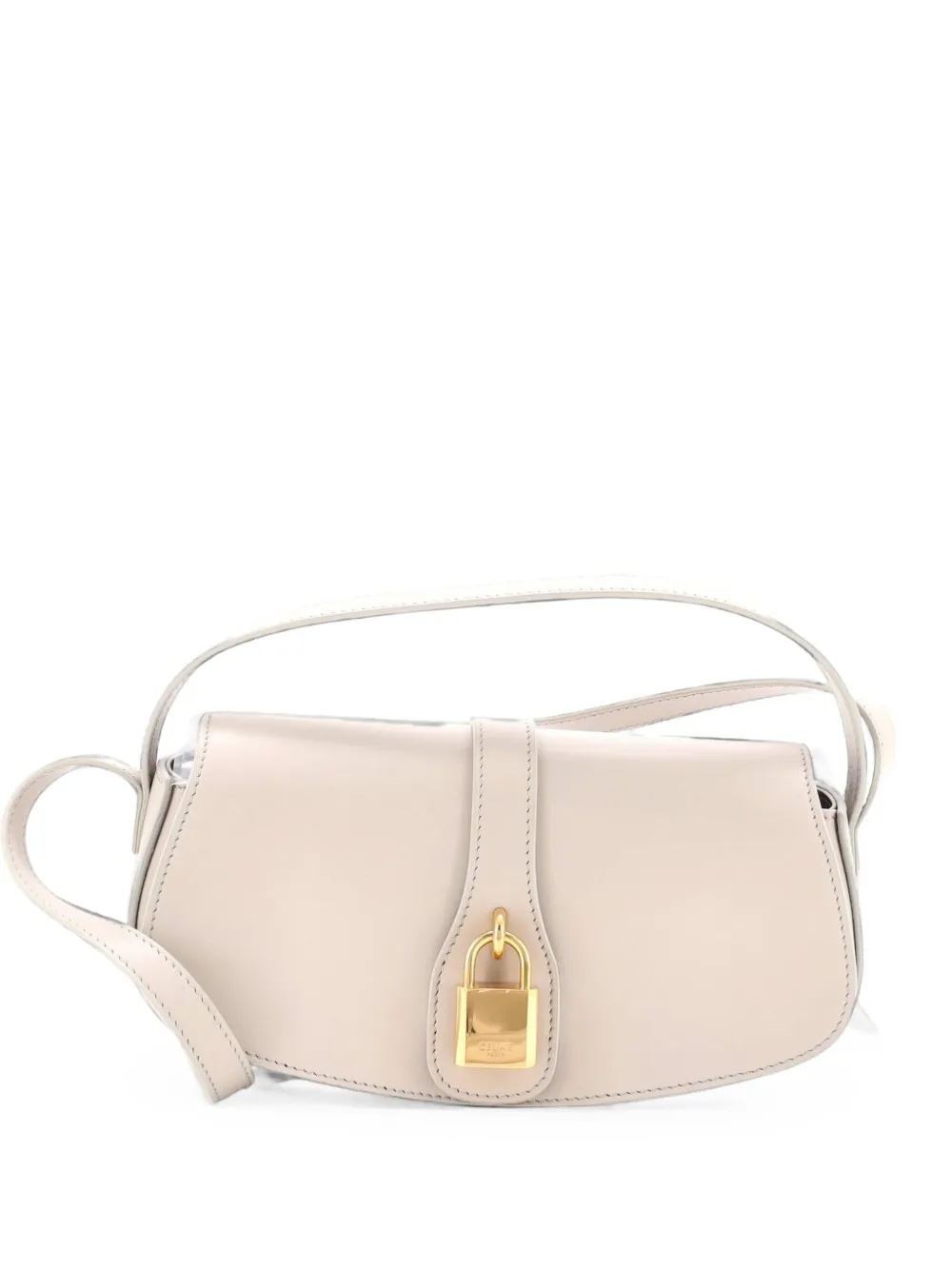 Celine Pre-Owned Tabou Clutch with Strap Smooth Calfskin shoulder bag - Toni neutri