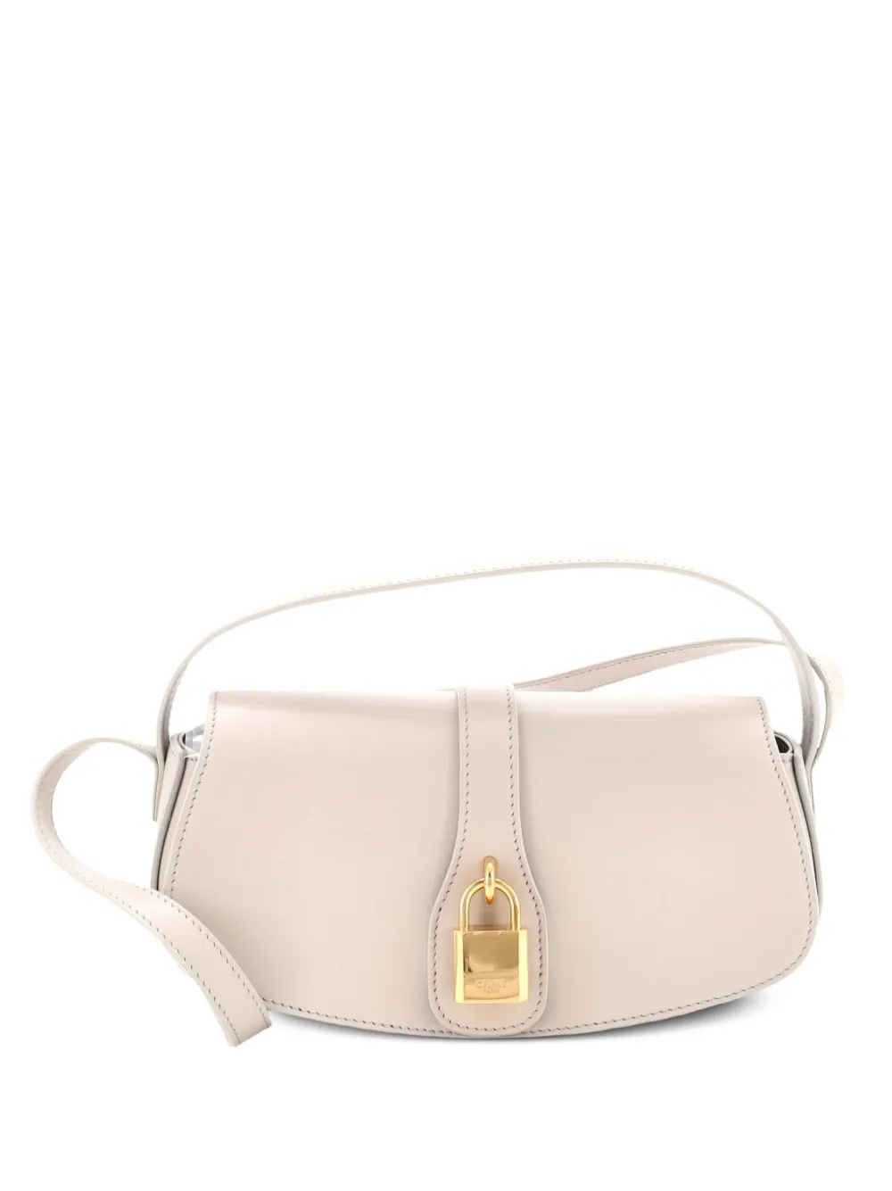 Celine Pre-Owned Tabou Clutch with Strap Smooth Calfskin shoulder bag - Neutrals