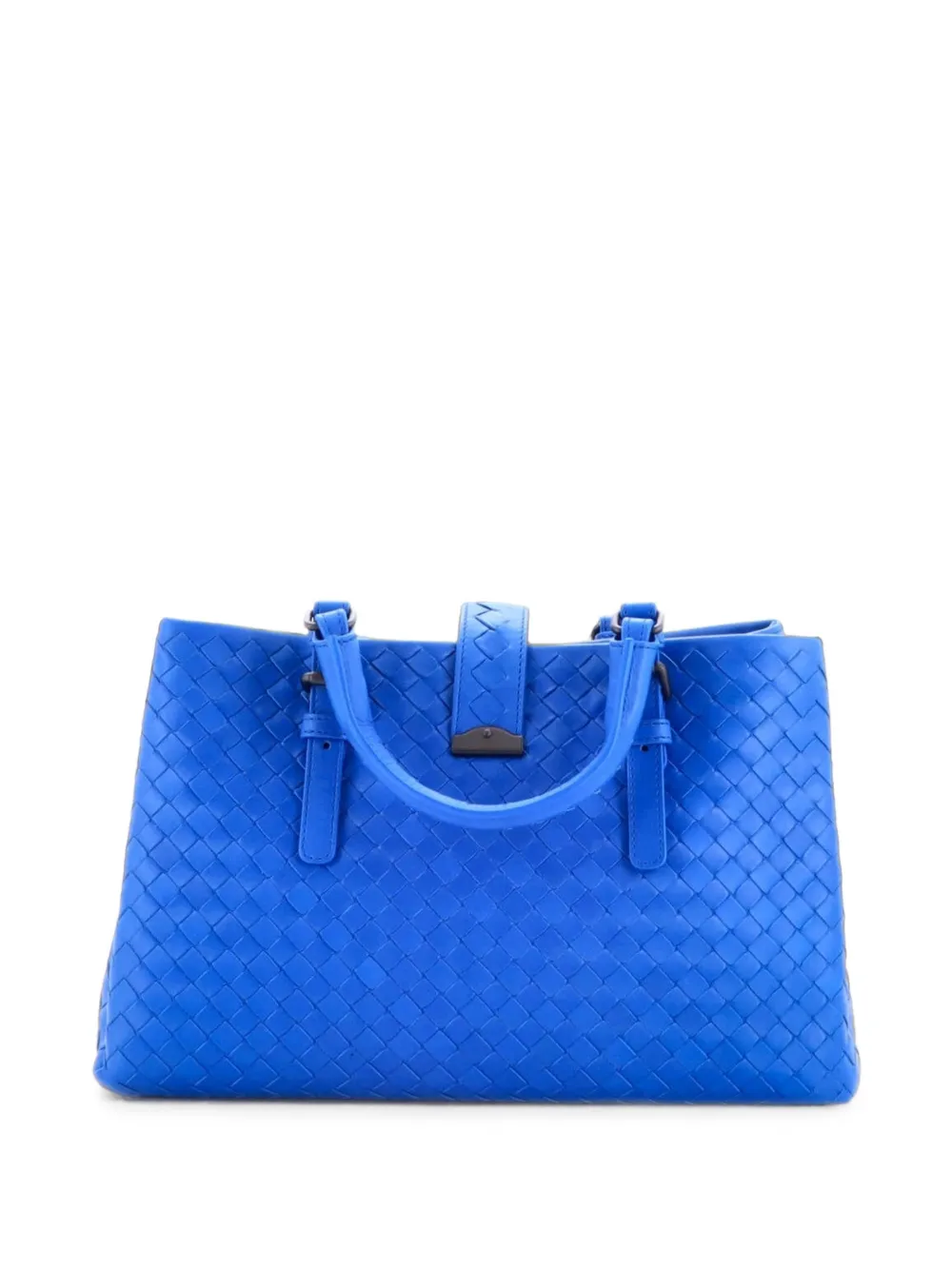 Bottega Veneta Pre-Owned Roma Bag Intrecciato Nappa Small tote bag - Blu