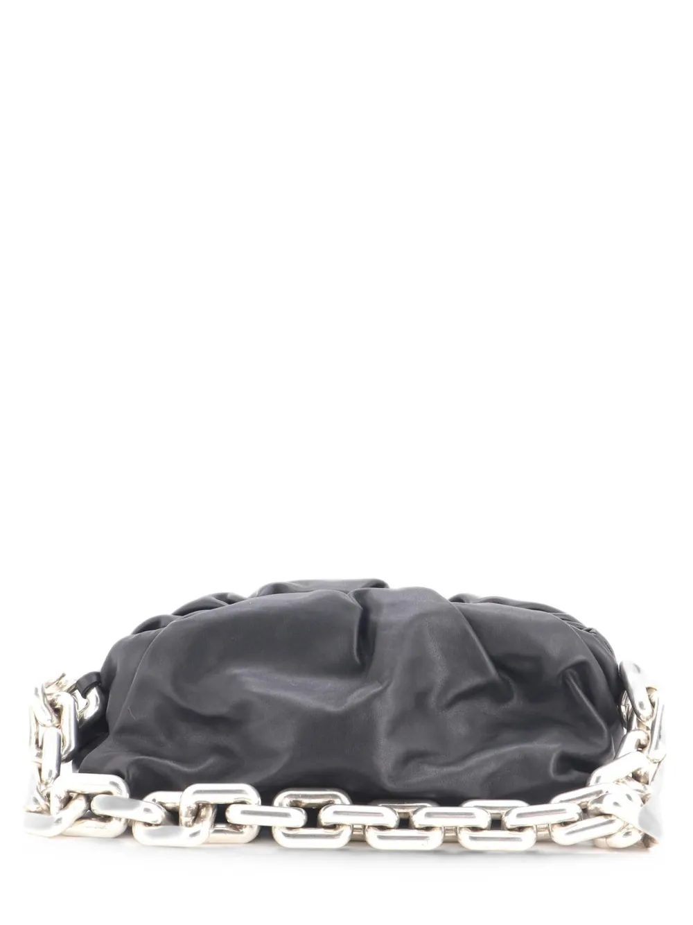 Bottega Veneta Pre-Owned The Chain Pouch Leather shoulder bag - Nero