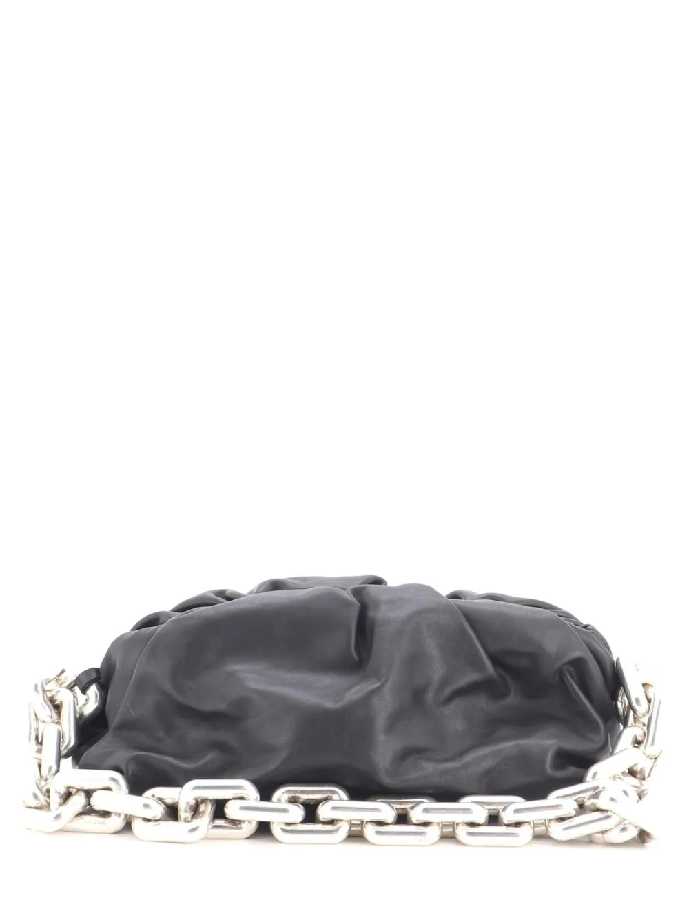 Bottega Veneta Pre-Owned The Chain Pouch Schultertasche aus Leder - Schwarz