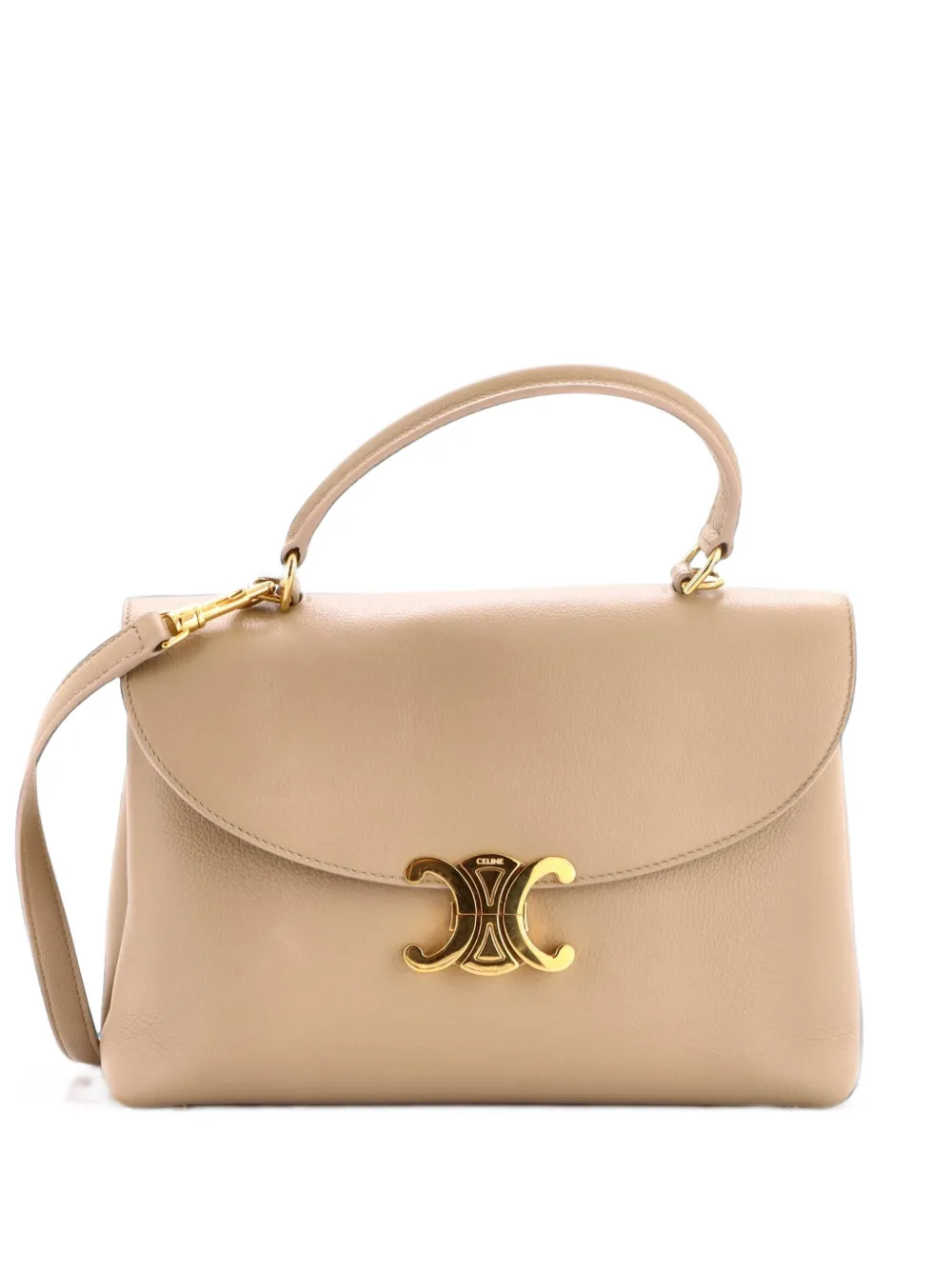 Celine Pre-Owned Nino Top Handle Bag Leather Medium satchel - Toni neutri