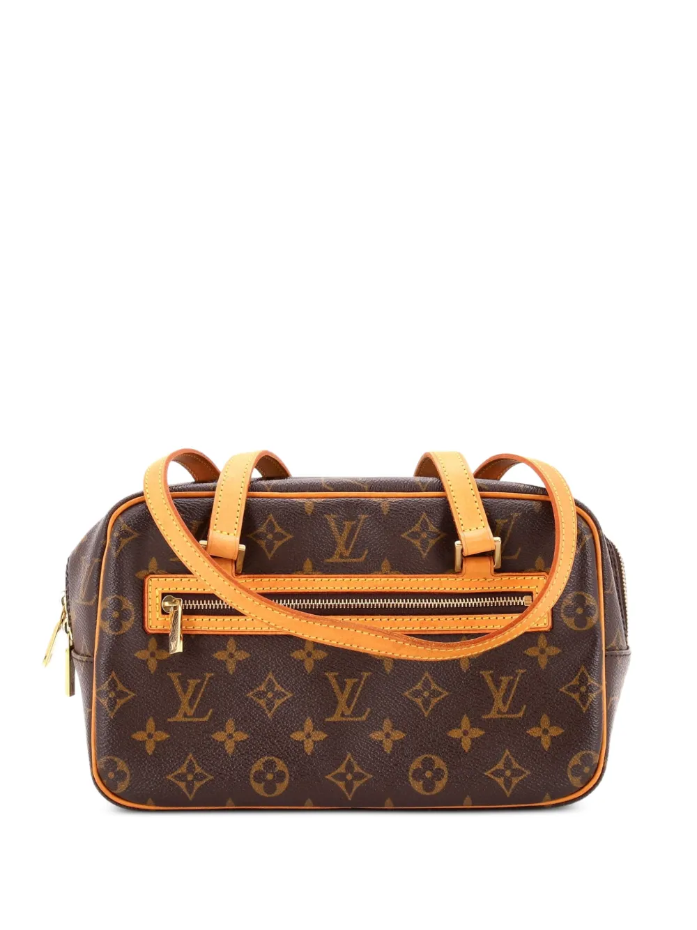 Louis Vuitton Pre-Owned Cite Handbag Monogram Canvas MM shoulder bag - Marrone