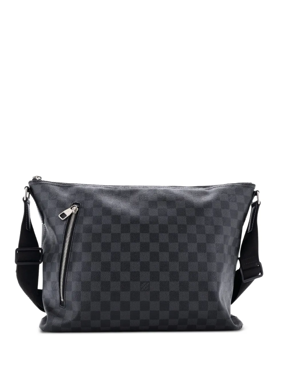 Louis Vuitton Pre-Owned Mick Kuriertasche mit Damier Graphite PM-Muster - Schwarz