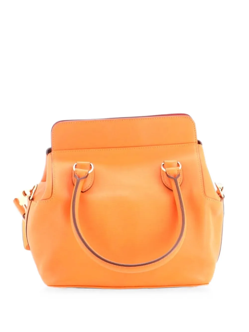 Hermès Pre-Owned Verso Toolbox Bag Swift 20 shoulder bag - Arancione